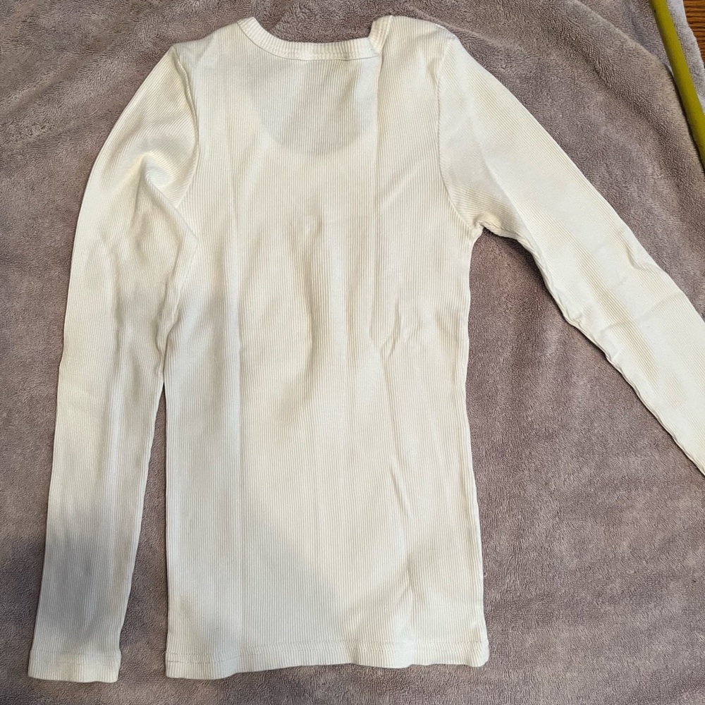 Long Sleeve Waffle Top - Picture 6 of 6